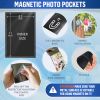 10 Pack Magnetic Frames 8.5x11 inch Magnetic Picture Frames for Fridge Magnetic Picture Frames for Refrigerator