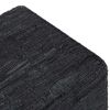 Fredrik - Square Pouf - Black