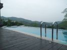 US patent bamboo decking 1850W dark color with large wave surface