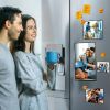 10 Pack Magnetic Frames 8.5x11 inch Magnetic Picture Frames for Fridge Magnetic Picture Frames for Refrigerator