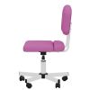 Mesh Task Chair Plush Cushion, Armless Desk Chair Home Office Chair, Adjustable Swivel Rolling Task Chair, Comfortable Mesh Back Computer Work Dressin