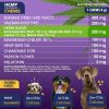 Hemp Calming Chews for Dogs with Anxiety and Stress Dog Calming Treats Dog Anxiety Relief 90 Chews