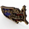 American Independence Day Wooden Crafts, Creative Home Decor 4th Of July Party Flag Desktop Decoration