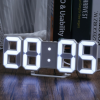 1pc 3D LED Digital Clock; Bedroom LED Clock For Home Decor