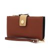 Solene Vegan Leather Women Wristlet Wallet