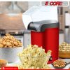 5 Core Hot Air Popcorn Popper Machine 1200W Electric Popcorn Kernel Corn Maker Bpa Free, 95% Popping Rate, 2 Minutes Fast, No Oil-Healthy Snack for Ki