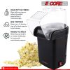 5 Core Hot Air Popcorn Popper Machine 1200W Electric Popcorn Kernel Corn Maker Bpa Free, 95% Popping Rate, 2 Minutes Fast, No Oil-Healthy Snack for Ki